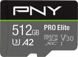 כרטיס זיכרון מהיר בנפח ענק ללא מס! PNY 512GB PRO Elite רק ב₪272 כולל משלוח!