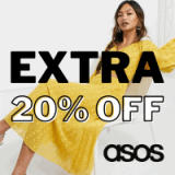 אקסטרה 20% הנחה על הSALE (עד 80%!) הנחה בASOS!