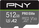 כרטיס זיכרון מהיר בנפח ענק ללא מס! PNY 512GB PRO Elite רק ב₪269 כולל משלוח!