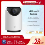 מצלמת רשת / אבטחה – YI Dome U Camera רק ב$34.20