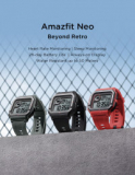Amazfit Neo – שעון חכם…בעיצוב רטרו! רק בכ₪88 מאמזון!