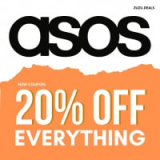 קופון 20% הנחה על כל האתר בASOS! כן! גם על הסייל המטורף – עד 80% הנחה!