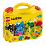 ערכת לגו 213 חלקים במזוודת נשיאה LEGO Classic 10713 רק ב₪79!