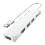 מפצל USB עם 4 פורטים + USB-C רק ב₪40 כולל משלוח!