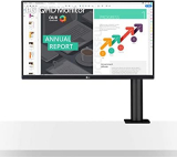 מסך מחשב LG Ergo 27QN880-B 27” LED IPS החל מ₪1,580! רק ₪1,799 עם אחריות יבואן רשמי! (בזאפ 2,648 – ₪2,118)