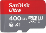 כרטיס זיכרון SanDisk Ultra 400GB (עם 10 שנות אחריות) ב₪149