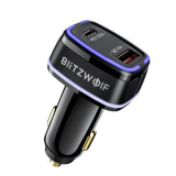 מטען רכב BlitzWolf® BW-SD8 תומך עד 118W רק ב$17.99 ומשלוח חינם!