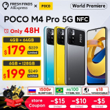 מבצע השקה! סמארטפון POCO M4 Pro גלובלי ב$166.11 / כ₪518!
