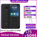 93.91US $ 18% OFF|Global Version Qin F21 Pro 3GB 32/64GB Mobile Phone 2.8” IPS Screen 480*640P 5MP Rear Camera Cellphone 2120mAh Android Phone |Cellphones|
