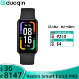 40.89US $ 40% OFF|Global Version Xiaomi Redmi Smart Band Pro Mi Bracelet 6 Color AMOLED 1.47” Full Display Blood Oxygen Heart Rate Sleep Tracking|Smart Wristbands|