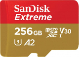 כרטיס זיכרון SanDisk 256GB Extreme U3 A2 רק ב$29.99