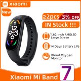 40.99US $ 40% OFF|Xiaomi Mi Band 7 Smart Bracelet 6 Color AMOLED Screen Miband 7 Blood Oxygen Fitness Traker Bluetooth Waterproof Smart Band 7| |