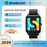 39.99US $ 65% OFF|Haylou Rs4 Plus Smartwatch 1.78” Amoled Display 105 Sports Modes 10-day Battery Life Smart Watch For Men Smart Watch For Women – Smart Watches