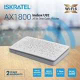 Iskratel U92 – נתב Wi-Fi 6 אוניברסאלי עם מתאם אופטי לסיבים של כל חברות התקשורת! הסוף לתשלום החודשי רק ב₪555!