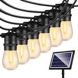 גרילנדת מנורות אדיסון SUNAPEX עם פאנל סולארי רק ב$15.74!