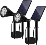 זוג מנורות סולאריות עם פאנל נפרד ומתכוונן רק ב11.99$!