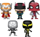 מארז 5 בובות פופ ספיידרמן Funko Pop! Marvel Spider-Man Beyond Amazing רק ב₪94!