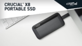 כונן SSD חיצוני מהיר ומומלץ במיוחד! Crucial X8 1TB רק ב$69.99 ומשלוח חינם!