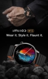 שעון חכם IMILAB W13 + זוג רצועות רק ב$37.49! (2023, תומך עברית!)