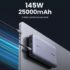 מטען נייד / סוללת גיבוי QOOVI 20000mAh Power Bank 45W PD רק ב$26.02!