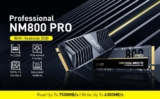 כונן Lexar Professional NM800 PRO SSD 1TB כולל Heatsink מהיר במיוחד עד 7500MB/s רק ב₪273! (ומתאים לPS5!)