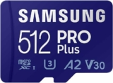 כרטיס זיכרון מהיר! SAMSUNG PRO Plus microSD 512GB A2 עד 180 MB/s רק ב$28.99!