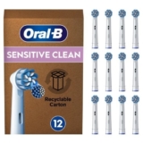 מארז 12 ראשים Sensitive Clean למברשת שיניים חשמלית Oral B רק ב₪12.41 לראש!