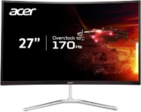 מסך מחשב Acer Nitro EDA270U קעור 27″ WQHD 1500R 170Hz רק ב$211.56 ומשלוח חינם!