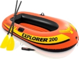 סירה מתנפחת זוגית INTEX 58331EP Explorer 200 כולל זוג משוטים ב₪111!