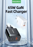 מטען Rocoren 65W GaN USB Charger רק ב$7.14