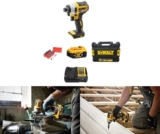 מברגה אימפקט DeWalt 18V + סוללה 4AH ומטען + סט ביטים + מזוודה רק ב₪699 ומשלוח חינם!