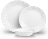 סט צלחות עמידות קורנינג Corelle Bella Faenza עם 12 חלקים (4 סועדים) רק ב₪295!