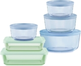 סט קופסאות / כלי זכוכית Pyrex Colors רק ב$40.84!