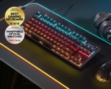 מקלדת גיימינג SteelSeries Apex 9 TKL רק ב₪457! (עם שנתיים אחריות יבואן רשמי!)