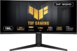 מסך מחשב גיימינג קעור ASUS TUF VG34VQL3A “34 QHD 180Hz רק ב₪1,368!