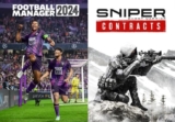 משחקים שווים בחינם! Sniper Ghost Warrior Contracts ו- Football Manager 2024!