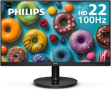 מסך מחשב PHILIPS 221V8LB בגודל 22 אינטש, FHD, 100Hz רק ב₪258 ומשלוח חינם!