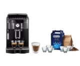 מכונת קפה אוטומטית DeLonghi Magnifica S Ecam.21.117.b רק ב₪1664 + מארז 1 ק”ג פולי קפה ו-6 כוסות אספרסו DeLonghi בשווי ₪150 במתנה!