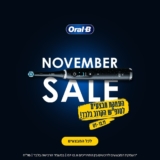 מגוון מוצרי ORAL B במחירי נובמבר + אקסטרה הנחת קופון MASTERCARDAY!