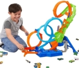 מסלול מכוניות צעצוע 4 לולאות מבית Hot Wheels רק ב₪199!