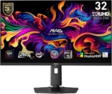 מסך מחשב חלומי! MSI MAG 321UPX QD-OLED 32" 4K 240Hz רק ב₪3,671!