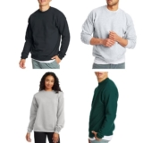 לגברים ונשים במבחר צבעים! Hanes EcoSmart Fleece Sweatshirt רק בכ$11!