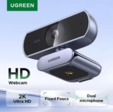 מצלמת רשת UGREEN 2K Webcam רק ב₪77!