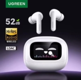 חדש! אוזניות UGREEN EchoBuds Magic עם סינון רעשים אקטיבי ANC 52dB ומסך משולב לשליטה נוחה רק ב$30.49!