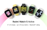 שעון חכם Xiaomi Redmi Watch 5 Active רק ב$26.83!