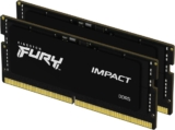 זיכרון RAM למחשב נייד Kingston FURY Impact 64GB (2x32GB) 5600MT/s DDR5 רק ב₪716 ומשלוח חינם!