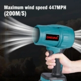 מפוח אלחוטי חזק! ONEVAN Brushless 2000W תואם סוללות מקיטה רק ב$23.63! (ורק $25.40 ממחסן ישראל!)
