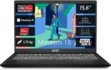 מחשב נייד MSI Modern 15 עם טעינה USB PD, מעבד AMD Ryzen 5 7530U, 16GB RAM רק ב₪1,777!