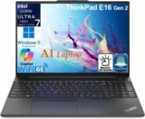 מחשב נייד Lenovo ThinkPad E16 G2 עם מפרט חזק במיוחד! Intel 16-Core Ultra 7, 2TB SSD, 64GB RAM רק ב₪5,144!