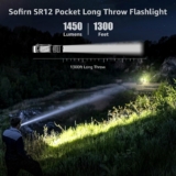 פנס קטן וחזק! Sofirn SR12 EDC עם 1450 לומן רק ב$13.61!